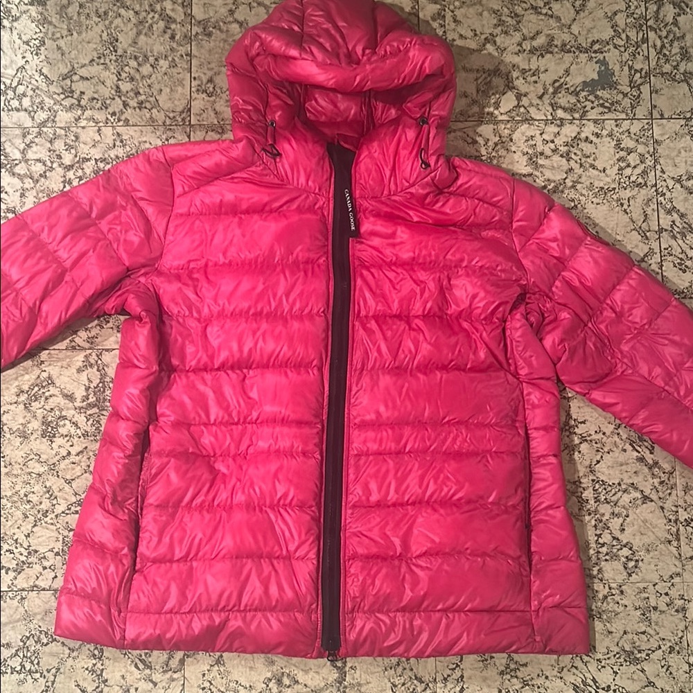 Canada Goose Down Jacket in Pink Women's